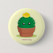 Lonely Cactus Button (Vorderseite)