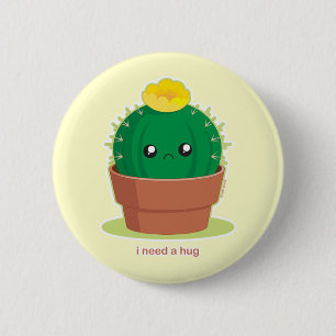 Lonely Cactus Button