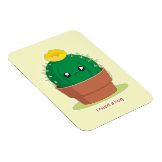 Lonely Cactus Magnet (Rechte Seite)