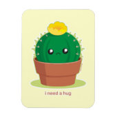 Lonely Cactus Magnet (Vertikal)