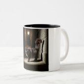 Lonely Cat Night Walk Tasse - Eine Touch des Myste (VorderseiteRechts)