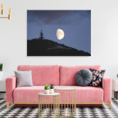 Lonely Companion Stretch Canvas Print Leinwanddruck (Insitu (Wohnzimmer))