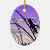 Lonely Cricket Keramikornament (Vorne)