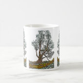 Lonely Cypress Coffee Tasse (Mittel)