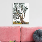 Lonely Cypress Leinwanddruck (Insitu (Wohnzimmer))