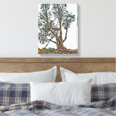 Lonely Cypress Leinwanddruck (Insitu (Schlafzimmer))