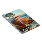 Lonely Cypress Notizblock (Rechte Seite)