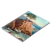 Lonely Cypress Notizblock (Linke Seite)