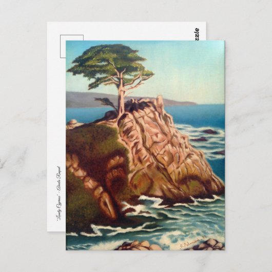 Lonely Cyprus Postcard Postkarte (Vorne/Hinten)