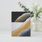 Lonely Desert Floor Postcard Postkarte (Stehend Vorderseite)