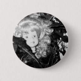 Lonely Doll Head Button