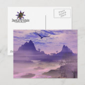 Lonely Eagle Postcard Postkarte (Vorne/Hinten)