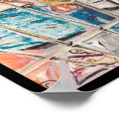 Lonely Eye-Poster Poster (Ecke)