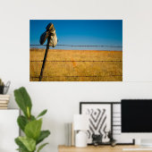 Lonely Fields Poster (Heimbüro)