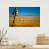 Lonely Fields Poster (Küche)