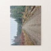 Lonely Forest Path, Herbst, Deutschland Puzzle (Vertikal)