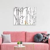 Lonely Fux Leinwanddruck (Insitu (Wohnzimmer))