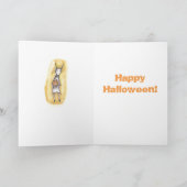 Lonely Ghoul mit Pumpkin Karte (Innenseite)