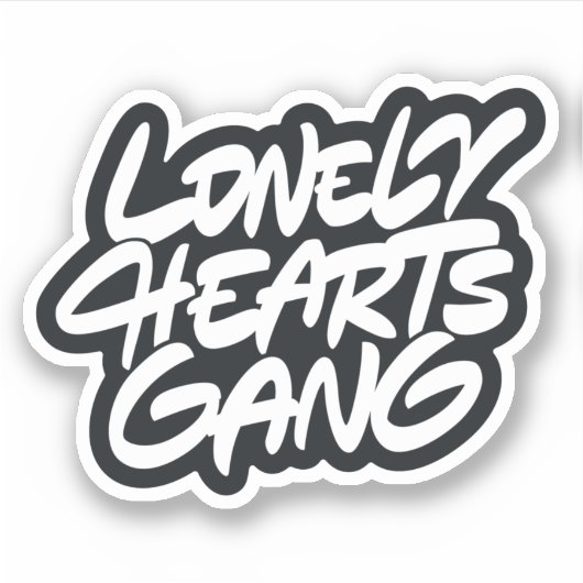 Lonely Hearts Gang Aufkleber (Vorderseite)