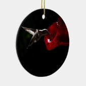 Lonely Hummingbird Keramik Ornament (Rechts)