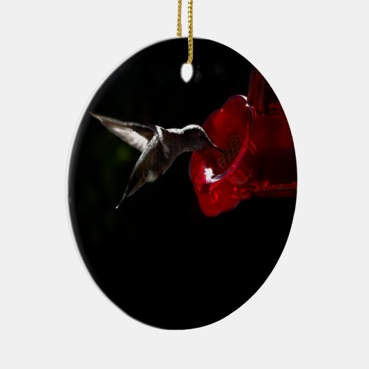 Lonely Hummingbird Keramik Ornament (Rechts)