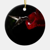 Lonely Hummingbird Keramik Ornament (Vorne)