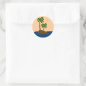 Lonely Island Aufkleber (Tasche)