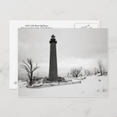 Lonely Lighthouse Postkarte (Vorne/Hinten)