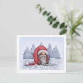 Lonely Little Santa Postkarte