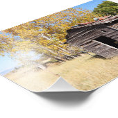Lonely Little Shed Fotodruck (Ecke)