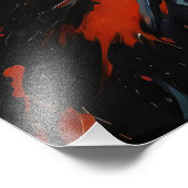 Lonely Man Expressionismus Fotodruck (Ecke)