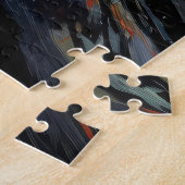 Lonely Man Expressionismus Puzzle (Seite)