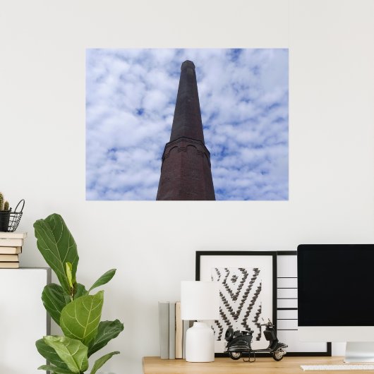 Lonely Mill Stack Poster (Heimbüro)