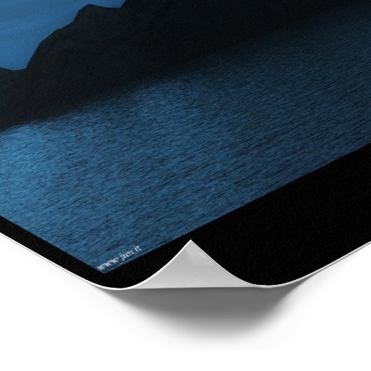 Lonely Night Poster (Ecke)