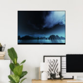 Lonely Night Poster (Heimbüro)