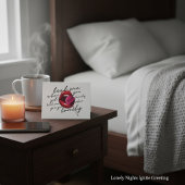 Lonely Nights Ignite Grußkarte Karte