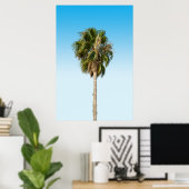 Lonely palm tree poster (Heimbüro)