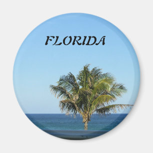 LONELY PALM TREM MAGNET
