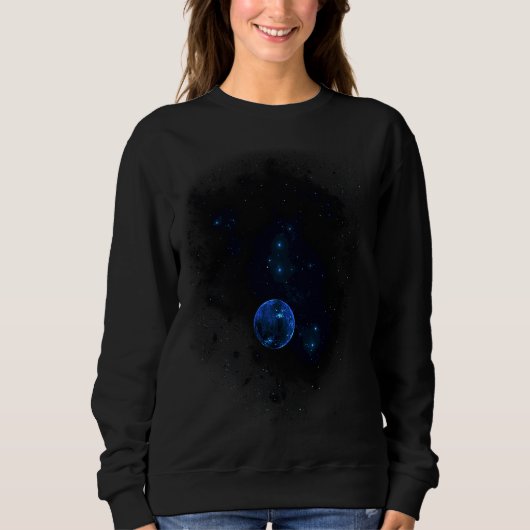 Lonely Planet Sonnensystem Bekleidung Sweatshirt (Vorderseite)