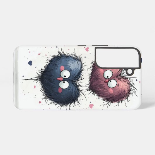 Lonely Plush Ghost Samsung Galaxy Hülle (Rückseite (Horizontal))