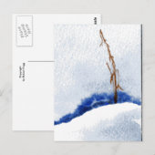"Lonely Reed" - Landstraßen Postkarte (Vorne/Hinten)