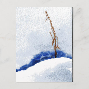 "Lonely Reed" - Landstraßen Postkarte