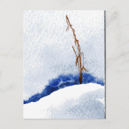"Lonely Reed" - Landstraßen Postkarte (Vorderseite)