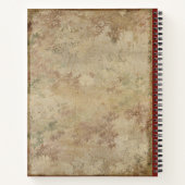 Lonely Road Autumnal Haiku Notizblock (Rückseite)