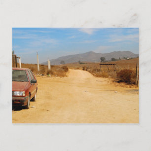 Lonely Road Postcard Postkarte
