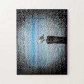 Lonely Seagull oder Ihr Foto Jigsaw Puzzle (Vertikal)