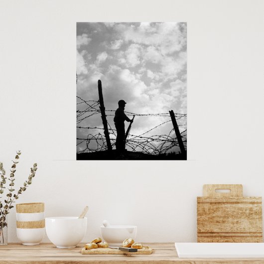 Lonely Soldier Poster (Küche)