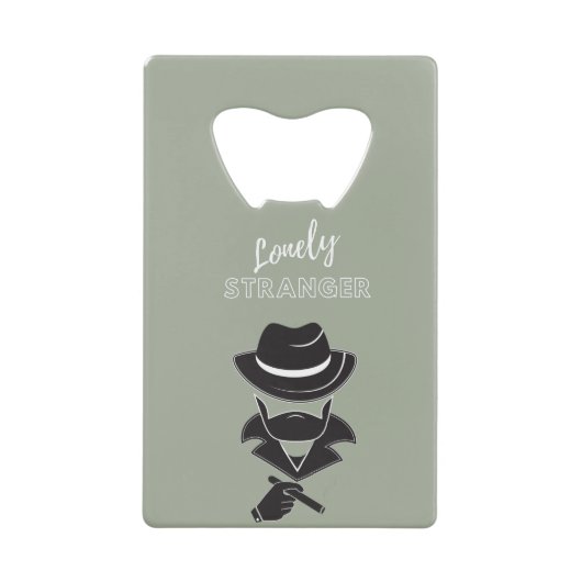 Lonely Stranger Geldbeutel Flaschenöffner (Vorderseite)