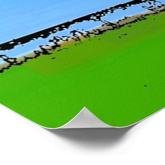 LONELY TREE POSTER (Ecke)