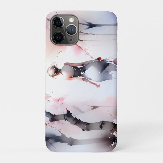 Lonely Woman Walking Case-Mate iPhone Hülle (Rückseite)